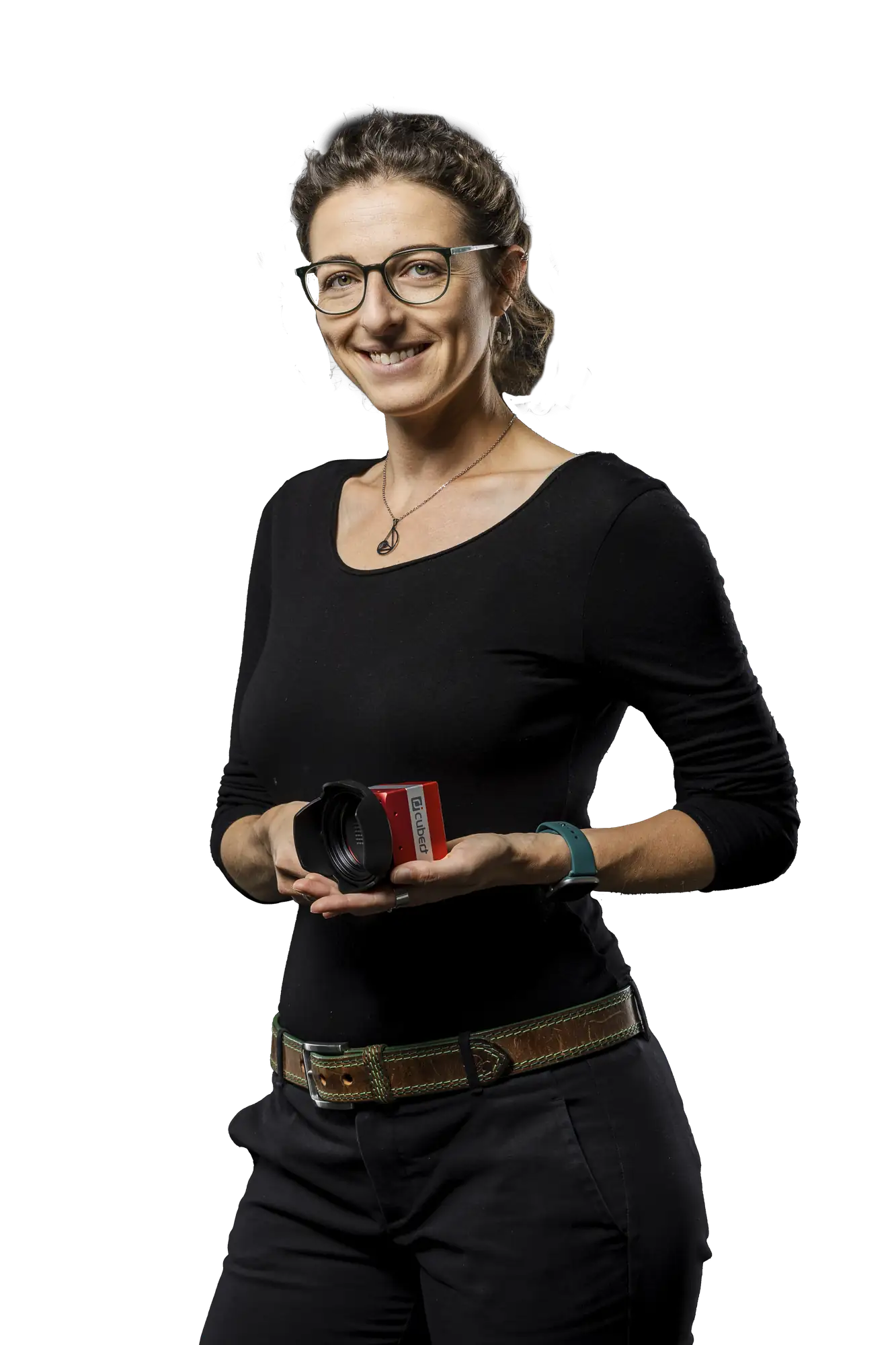 Cubert hyperspectral camera woman be fotomedia